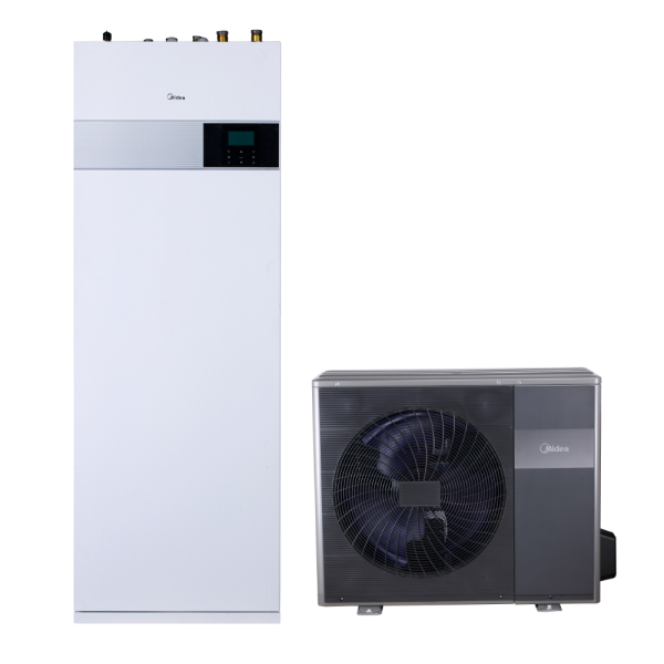 Midea MHA-V12W/D2RN8-B2H2-IWT240 M-Thermal osztott hőszivattyú (R32, 12 kW, 3 fázis, 240l, fekete)